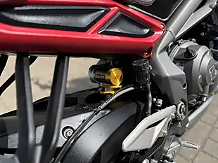 Used 2022 Triumph Street Triple RS Silver - Interior and Exterior details 16