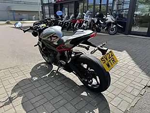 Used 2022 Triumph Street Triple RS Silver - Interior and Exterior details 9