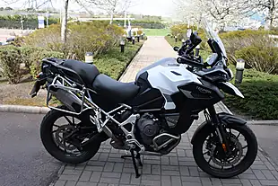 Used 2022 Triumph Tiger 1200 GT Explorer White - Interior and Exterior details 10
