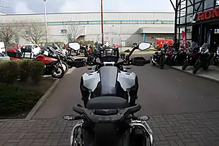 Used 2022 Triumph Tiger 1200 GT Explorer White - Interior and Exterior details 11