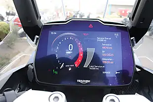 Used 2022 Triumph Tiger 1200 GT Explorer White - Interior and Exterior details 12