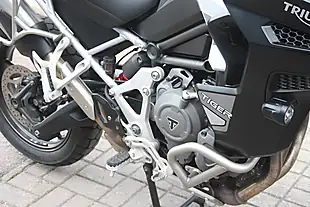 Used 2022 Triumph Tiger 1200 GT Explorer White - Interior and Exterior details 15