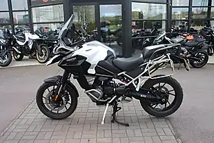 Used 2022 Triumph Tiger 1200 GT Explorer White - Interior and Exterior details 8