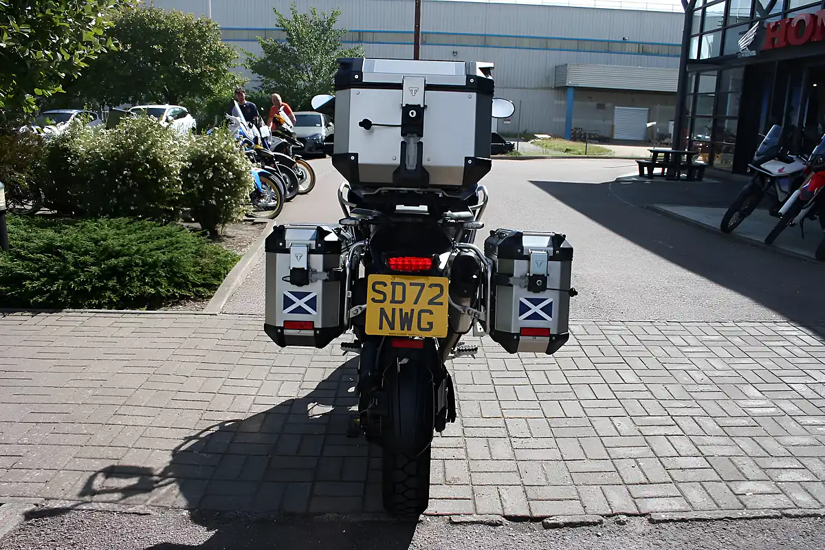 Used 2022 Triumph Tiger 1200 GT Pro Blue - Interior and Exterior details 12