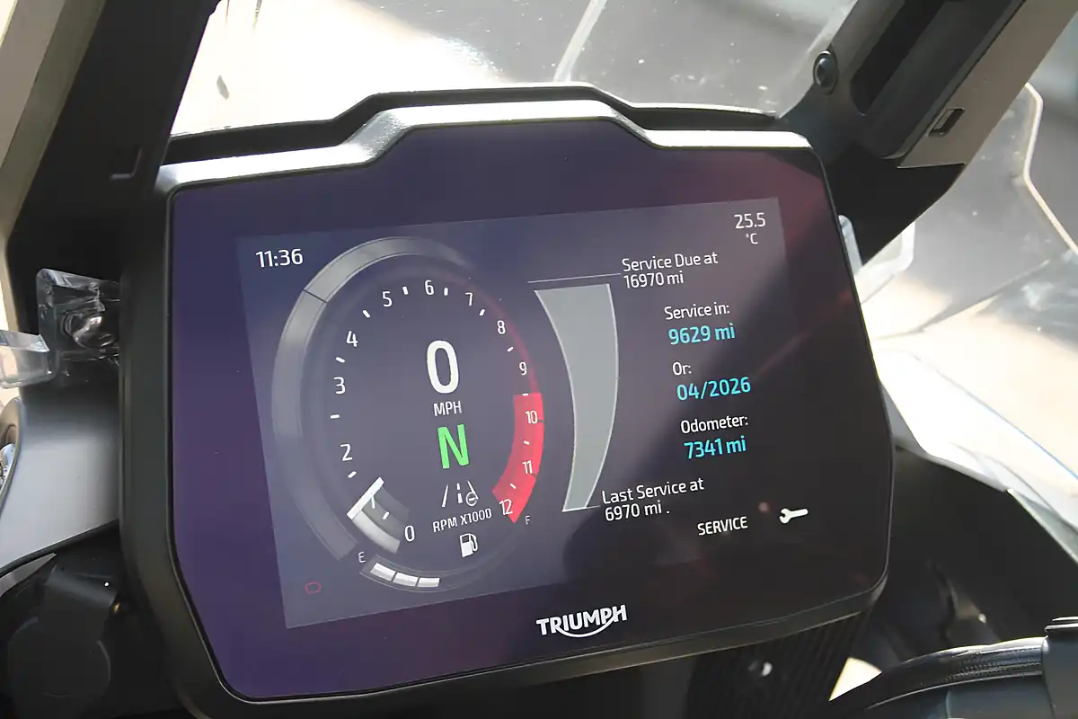 Used 2022 Triumph Tiger 1200 GT Pro Blue - Interior and Exterior details 15