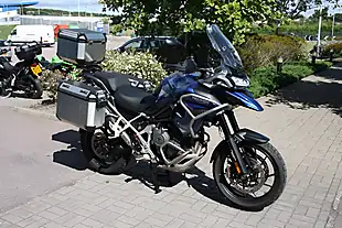 Used 2022 Triumph Tiger 1200 GT Pro Blue - Interior and Exterior details 3