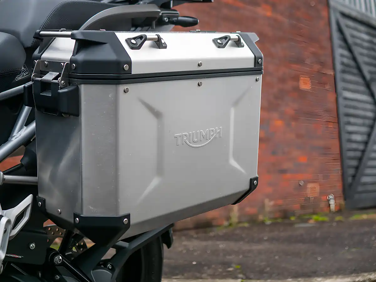 Used 2022 Triumph Tiger 1200 GT Pro Snowdonia White - Interior and Exterior details 16