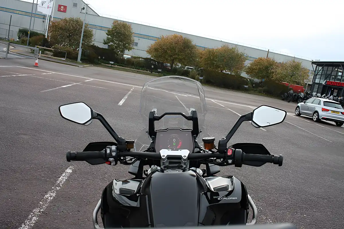 Used 2022 Triumph Tiger 1200 Rally Explorer Black - Interior and Exterior details 15