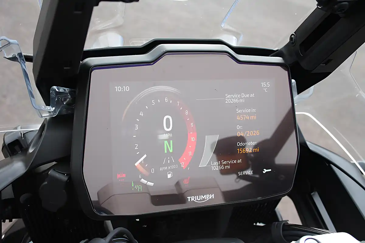 Used 2022 Triumph Tiger 1200 Rally Explorer Black - Interior and Exterior details 16