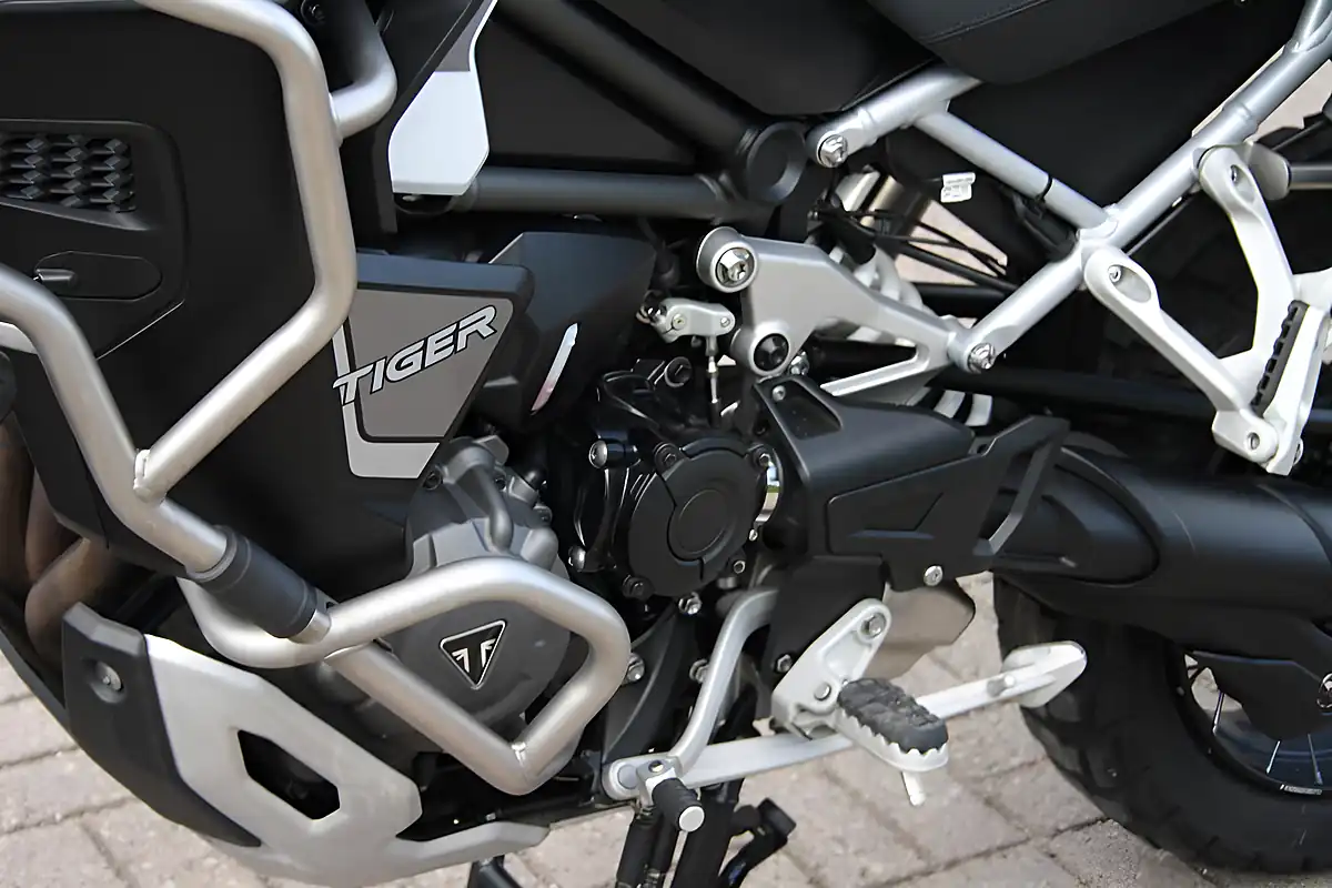 Used 2022 Triumph Tiger 1200 Rally Explorer White - Interior and Exterior details 17