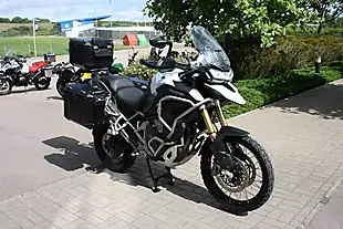 Used 2022 Triumph Tiger 1200 Rally Explorer White - Interior and Exterior details 3