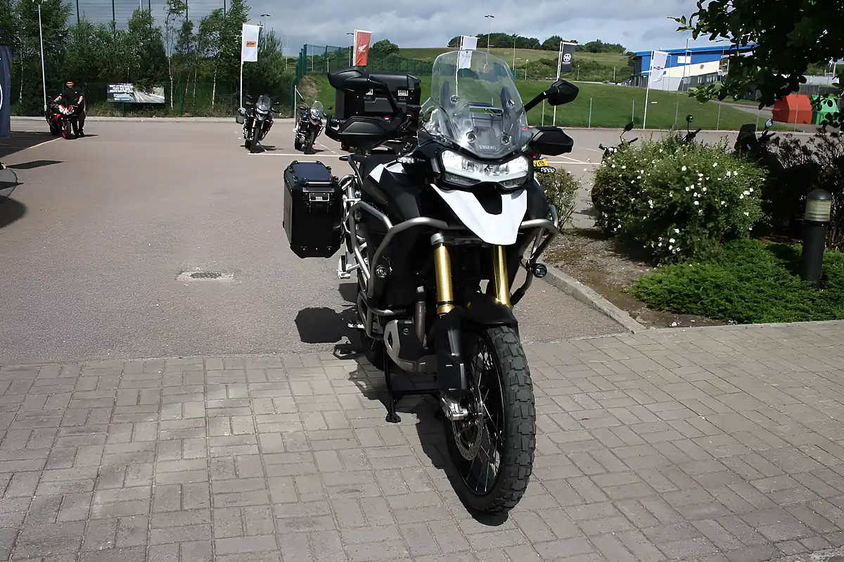 Used 2022 Triumph Tiger 1200 Rally Explorer White - Interior and Exterior details 4