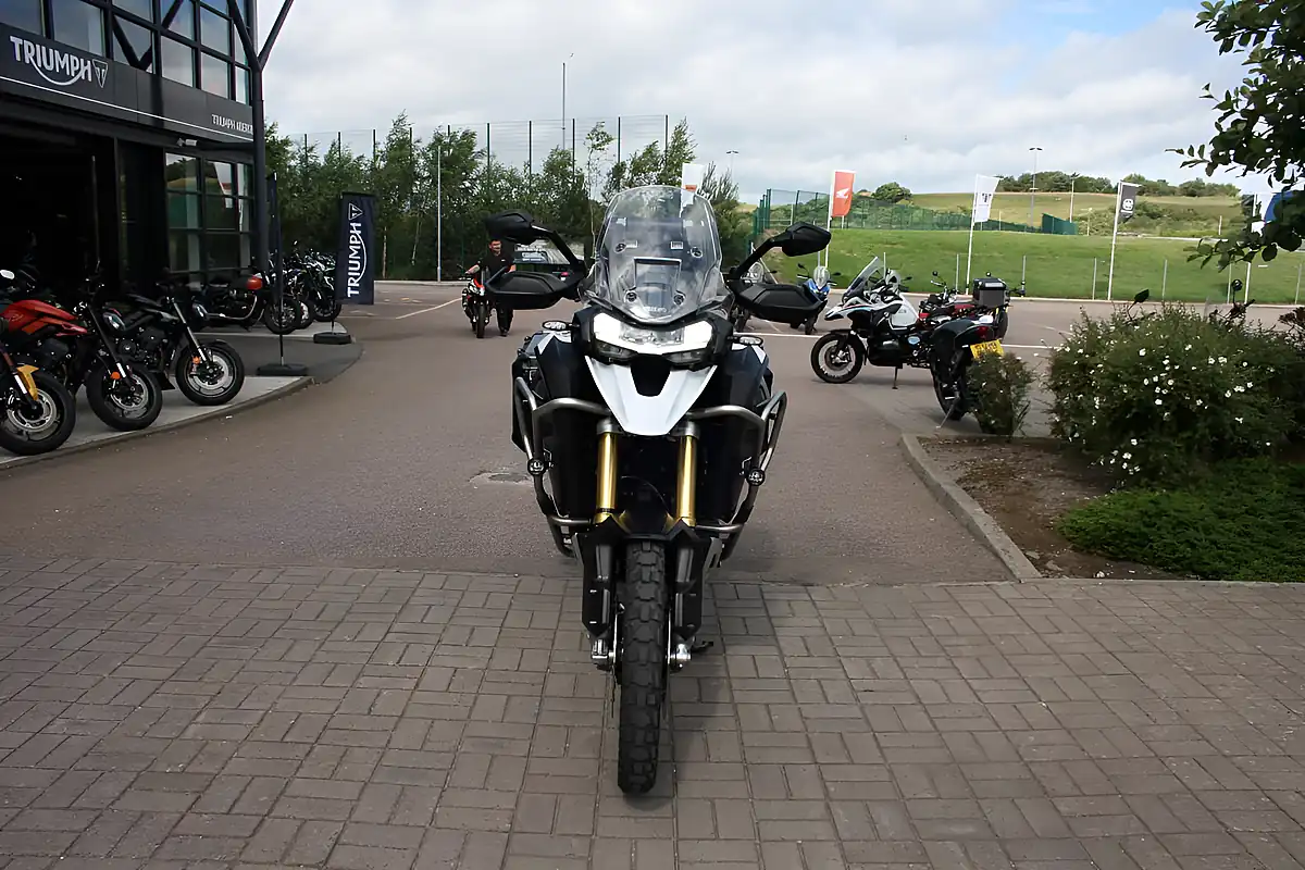 Used 2022 Triumph Tiger 1200 Rally Explorer White - Interior and Exterior details 5