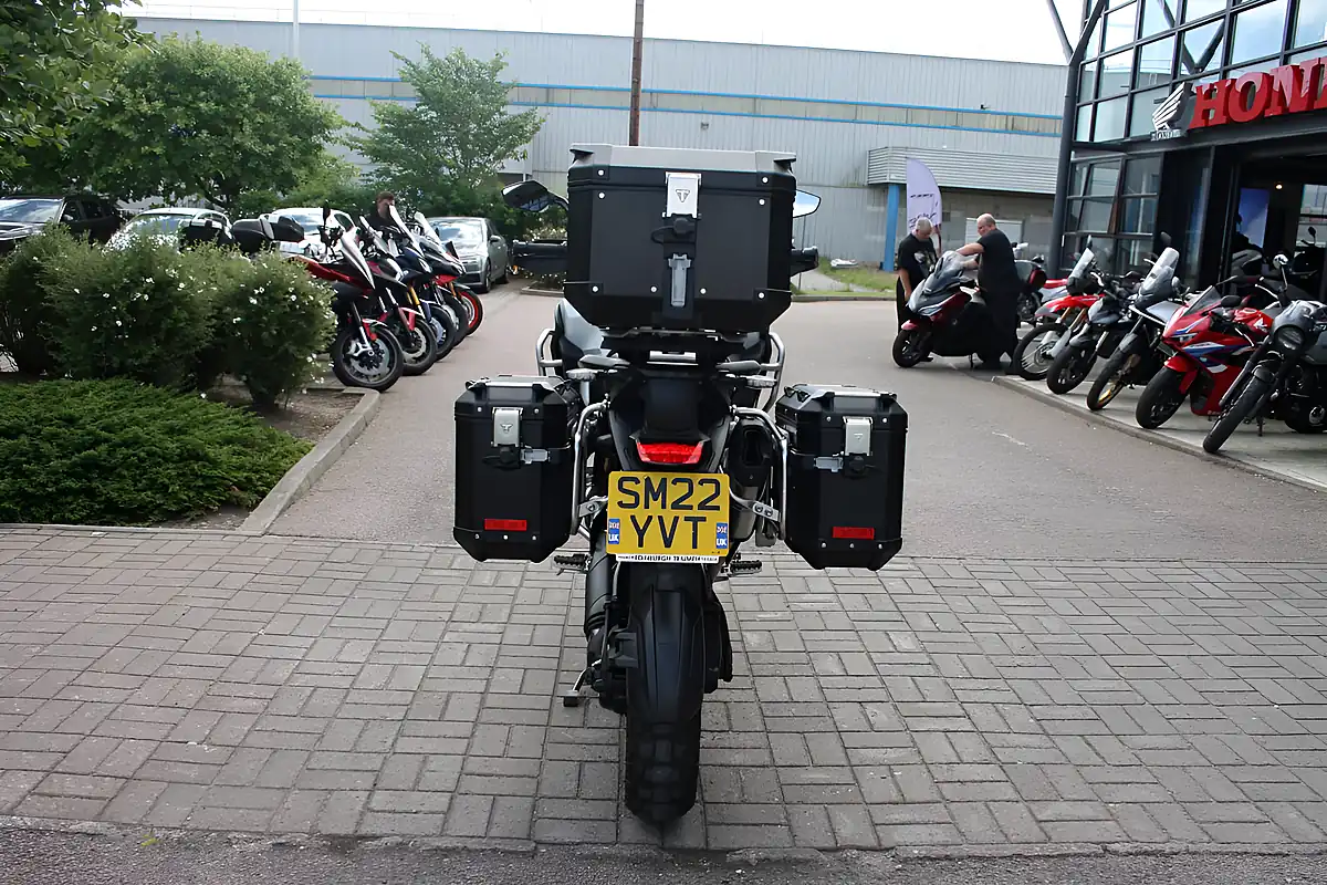 Used 2022 Triumph Tiger 1200 Rally Explorer White - Interior and Exterior details 8