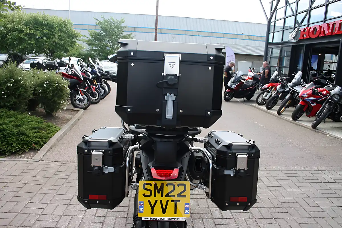 Used 2022 Triumph Tiger 1200 Rally Explorer White - Interior and Exterior details 9