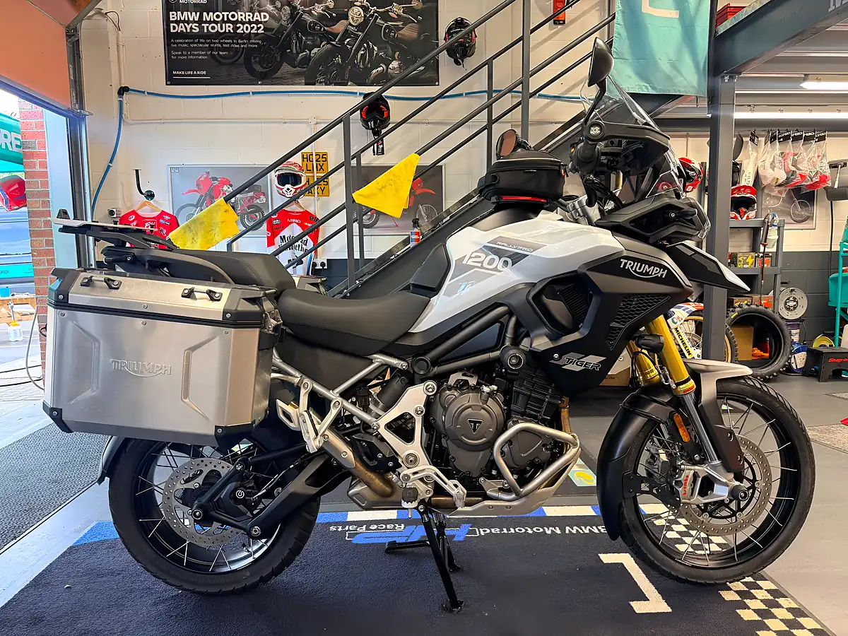 Used 2022 Triumph Tiger 1200 Rally Pro - Front View