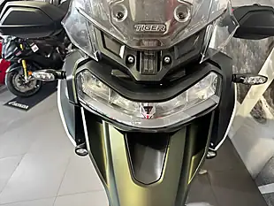 Used 2022 Triumph Tiger 1200 Rally Pro Matte Green - Interior and Exterior details 18
