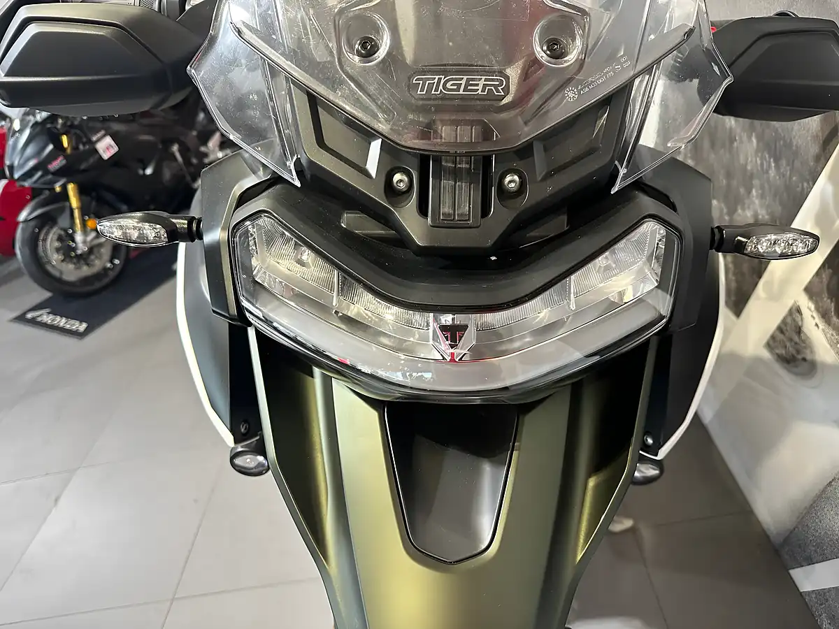 Used 2022 Triumph Tiger 1200 Rally Pro Matte Green - Interior and Exterior details 18