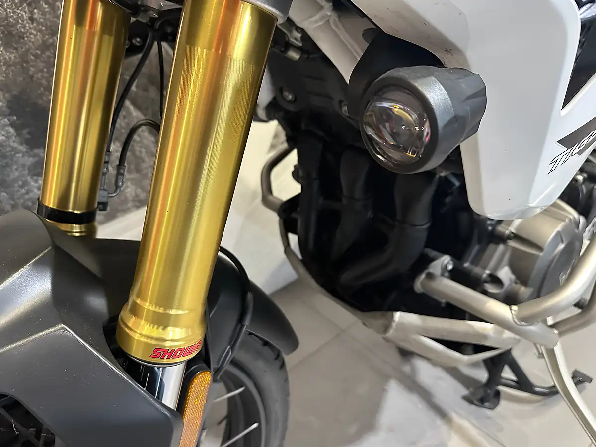 Used 2022 Triumph Tiger 1200 Rally Pro Matte Green - Interior and Exterior details 8