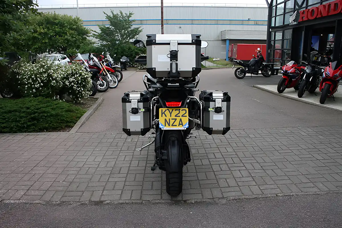 Used 2022 Triumph Tiger 1200 Rally Pro White - Interior and Exterior details 11