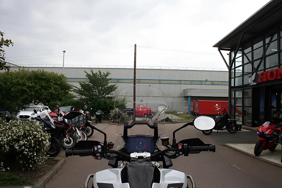 Used 2022 Triumph Tiger 1200 Rally Pro White - Interior and Exterior details 12