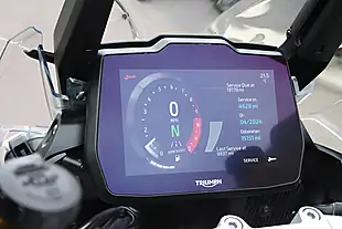 Used 2022 Triumph Tiger 1200 Rally Pro White - Interior and Exterior details 13