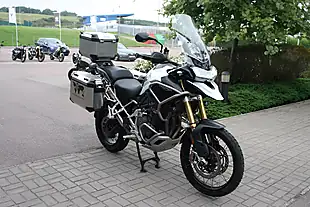 Used 2022 Triumph Tiger 1200 Rally Pro White - Interior and Exterior details 3