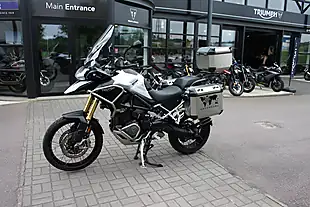 Used 2022 Triumph Tiger 1200 Rally Pro White - Interior and Exterior details 8