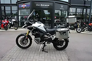 Used 2022 Triumph Tiger 1200 Rally Pro White - Interior and Exterior details 9