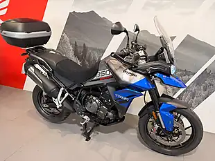 Used 2022 Triumph Tiger 850 Sport Blue Metallic - Interior and Exterior details 2