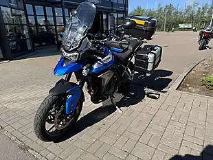 Used 2022 Triumph Tiger 900 GT Pro Blue - Interior and Exterior details 6