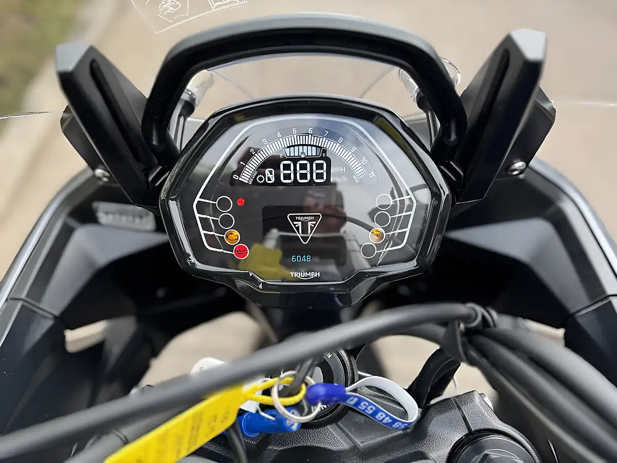 Used 2022 Triumph Tiger Sport 660 Grey/Black - Interior and Exterior details 11
