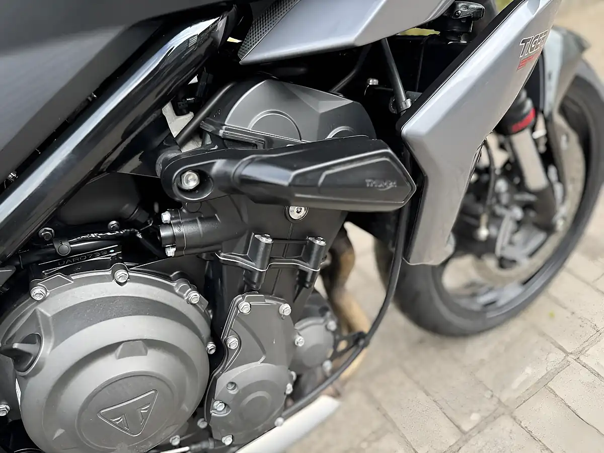 Used 2022 Triumph Tiger Sport 660 Grey/Black - Interior and Exterior details 12