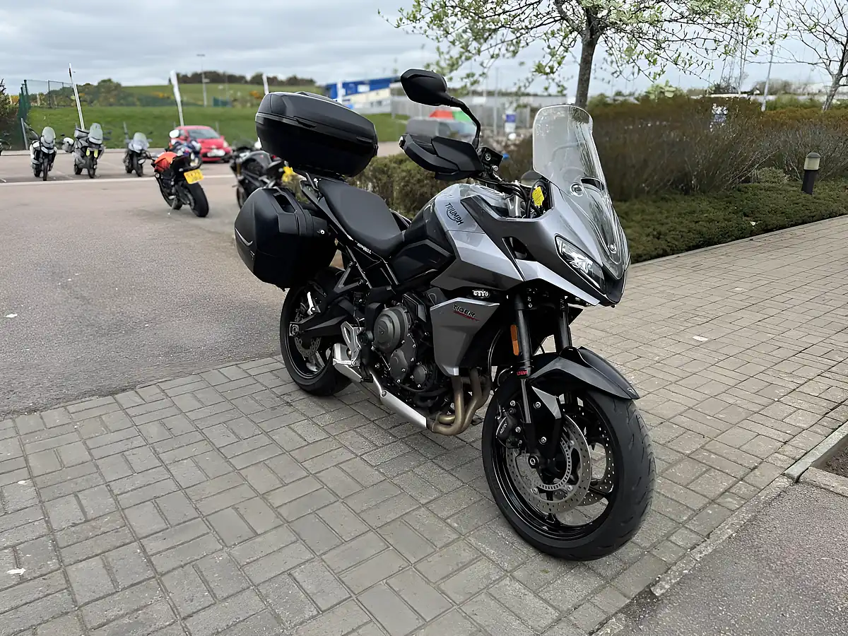 Used 2022 Triumph Tiger Sport 660 Grey/Black - Interior and Exterior details 4