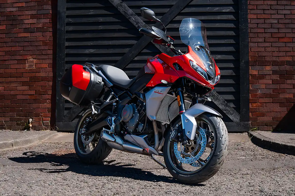 Used 2022 Triumph Tiger Sport 660 Korosi Red - Front View