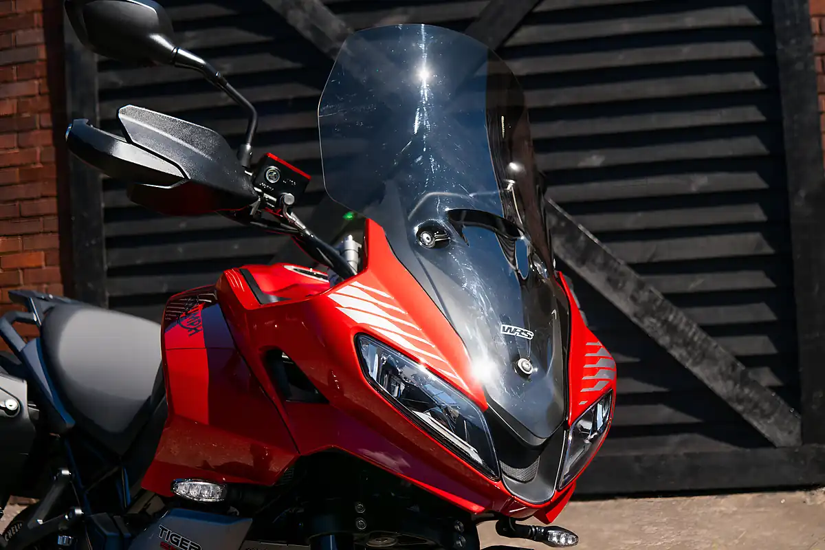 Used 2022 Triumph Tiger Sport 660 Korosi Red - Interior and Exterior details 5