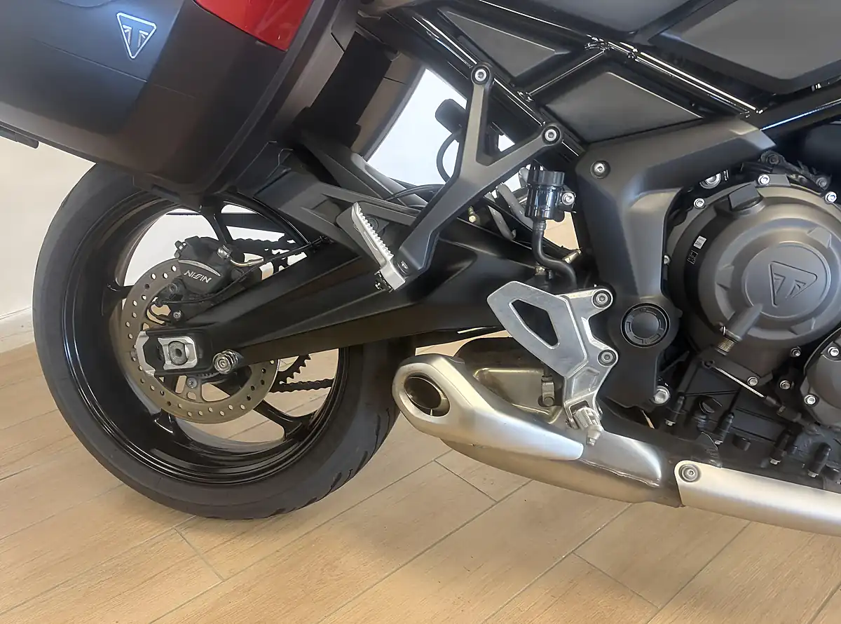 Used 2022 Triumph Tiger Sport 660 Red - Interior and Exterior details 12