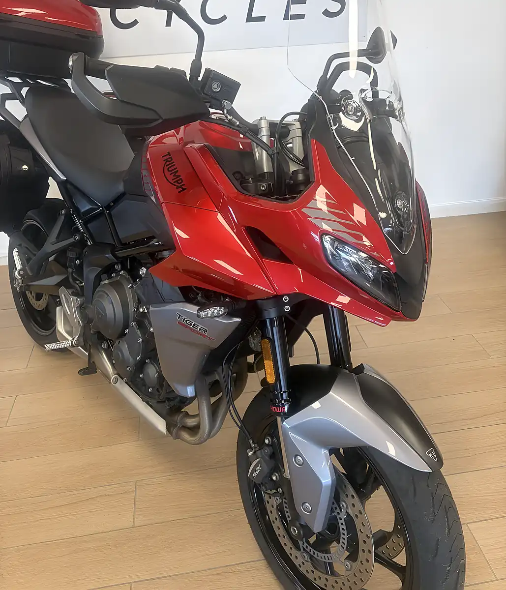 Used 2022 Triumph Tiger Sport 660 Red - Interior and Exterior details 5