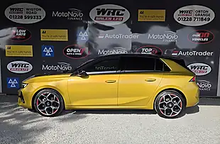 Used 2022 Vauxhall Astra Gs Line Yellow - Interior and Exterior details 2