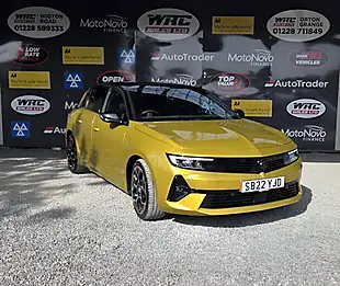 Used 2022 Vauxhall Astra Gs Line Yellow - Interior and Exterior details 4