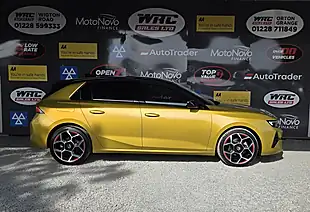 Used 2022 Vauxhall Astra Gs Line Yellow - Interior and Exterior details 5