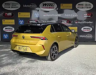 Used 2022 Vauxhall Astra Gs Line Yellow - Interior and Exterior details 6