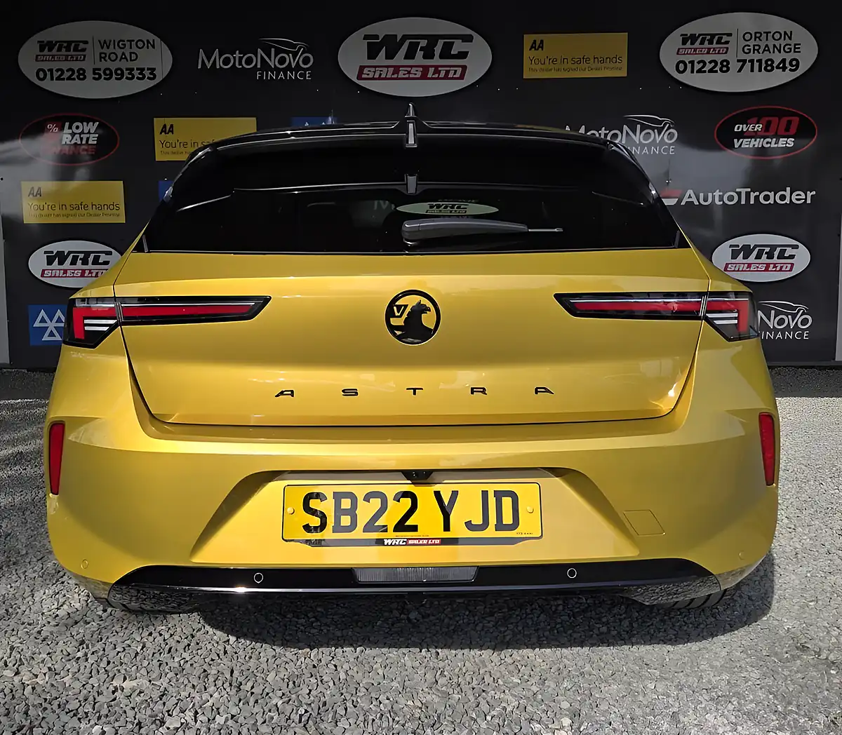 Used 2022 Vauxhall Astra Gs Line Yellow - Interior and Exterior details 7