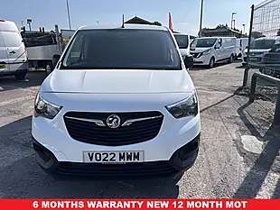 Used 2022 Vauxhall Combo 2000 Edition White - Interior and Exterior details 2
