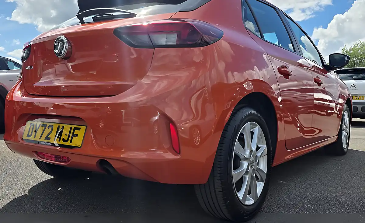 Used 2022 Vauxhall Corsa Design Edition Orange Fizz - Interior and Exterior details 11