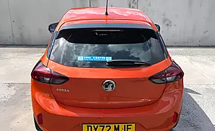Used 2022 Vauxhall Corsa Design Edition Orange Fizz - Interior and Exterior details 3