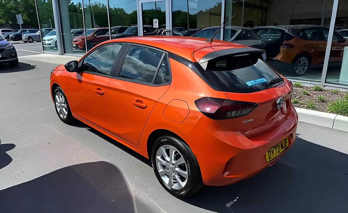 Used 2022 Vauxhall Corsa Design Edition Orange Fizz - Interior and Exterior details 4