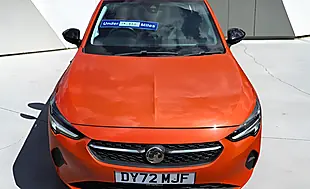 Used 2022 Vauxhall Corsa Design Edition Orange Fizz - Interior and Exterior details 8