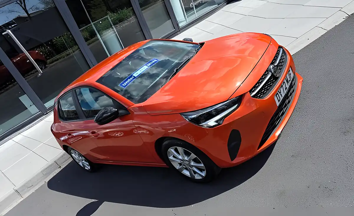 Used 2022 Vauxhall Corsa Design Edition Orange Fizz - Interior and Exterior details 9