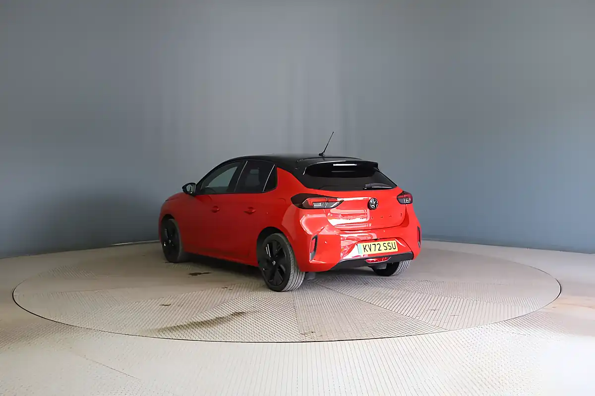Used 2022 Vauxhall Corsa Electric Anniversary Edition Red - Interior and Exterior details 6